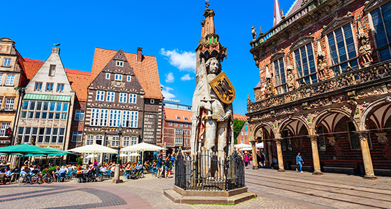 Bremen standbeeld Roland