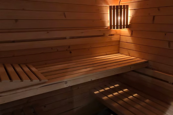 Sauna in vakantiehuis
