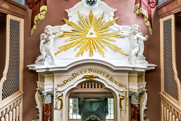 Interieur kapel Amsterdam