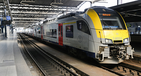 Trein Brussel