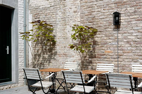 Tuin van hotel Grote Gracht