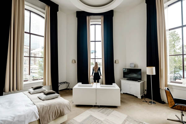 hotelkamer van Suite Hotel Pincoffs