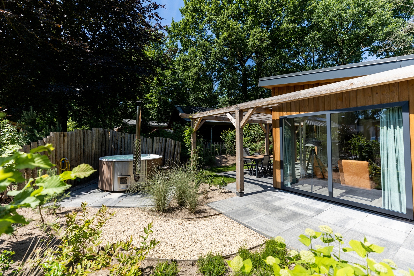 Wellness lodge (4p) op de Veluwe